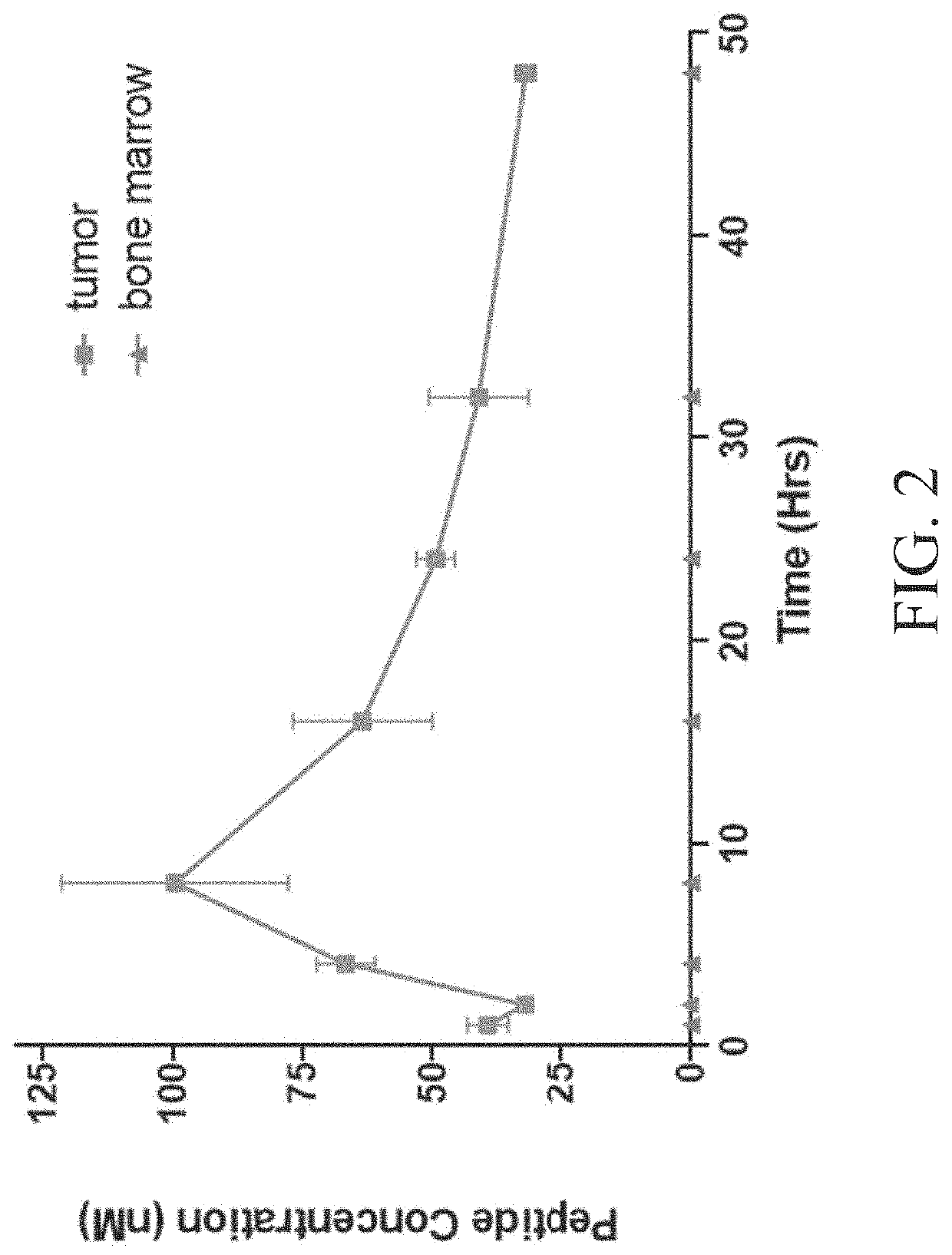 Peptide conjugates of cytotoxins as therapeutics