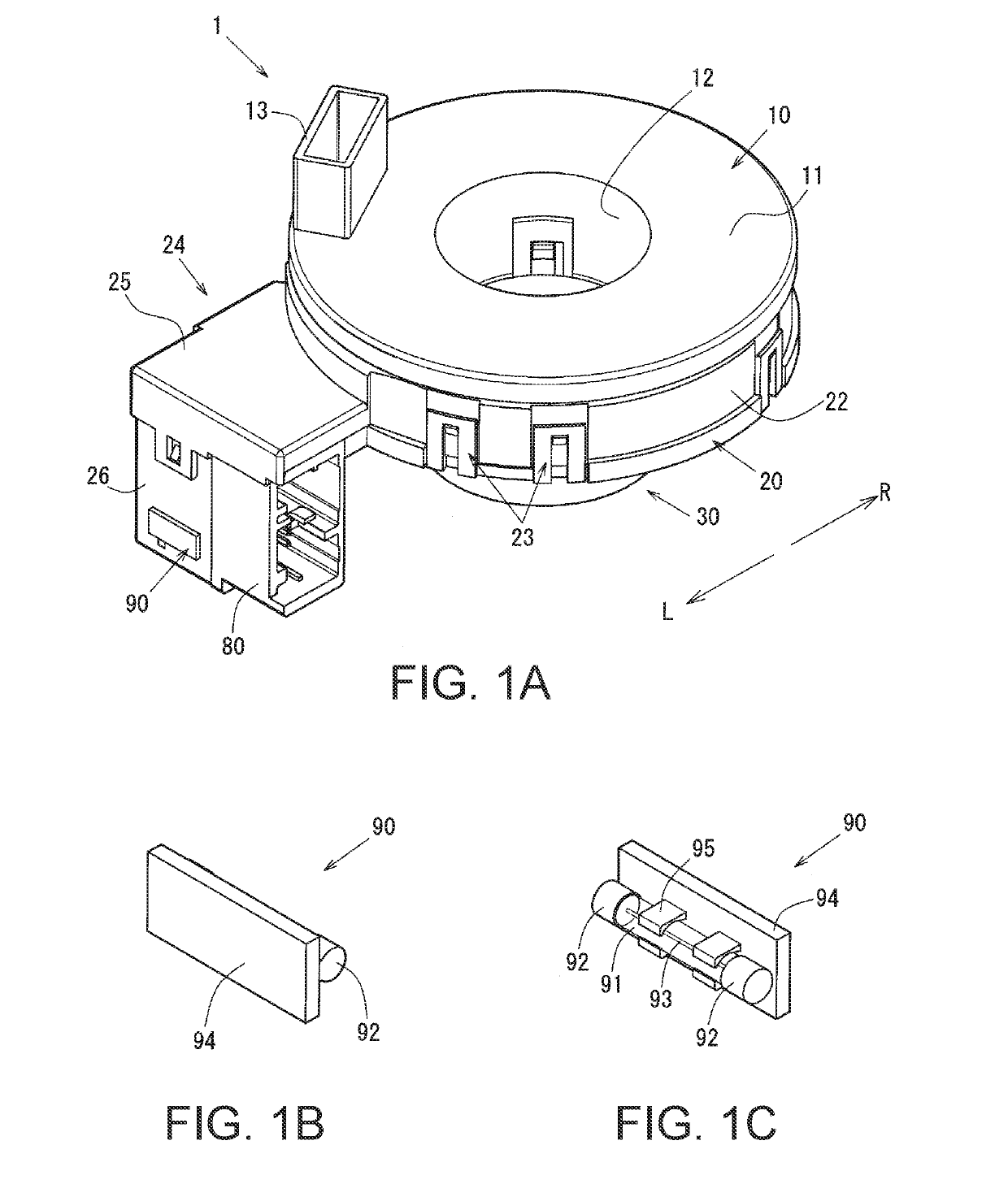 Rotary connector apparatus