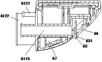 Detergent box, automatic washing machine with detergent box, and water intake method for same