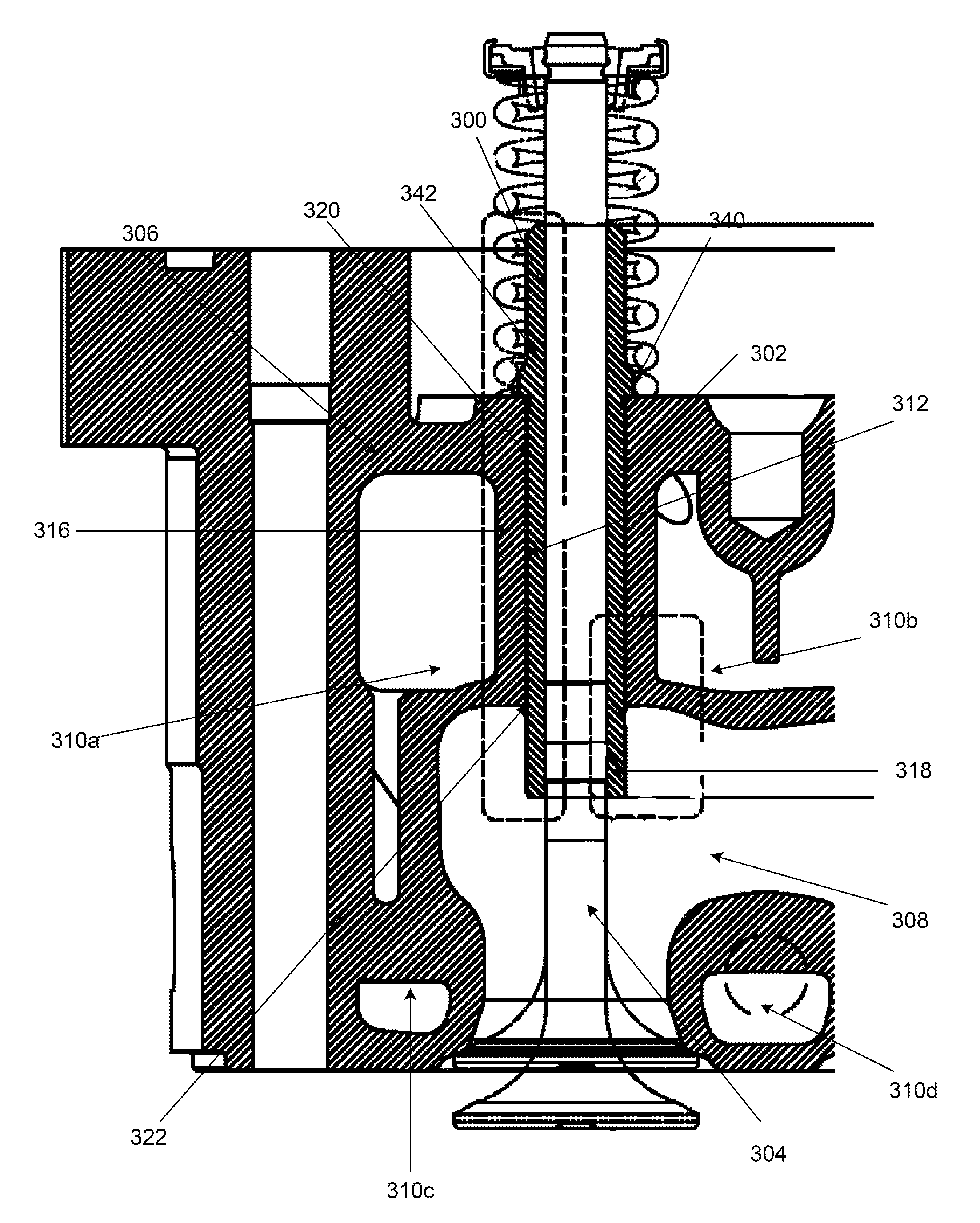 Corrosion resistant valve guide