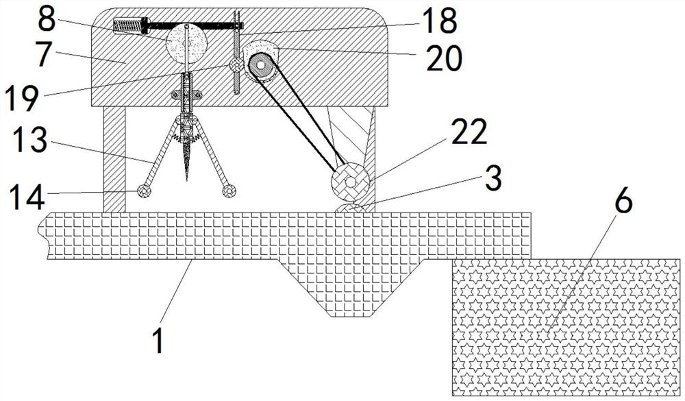 Cloth cutting device for garment production