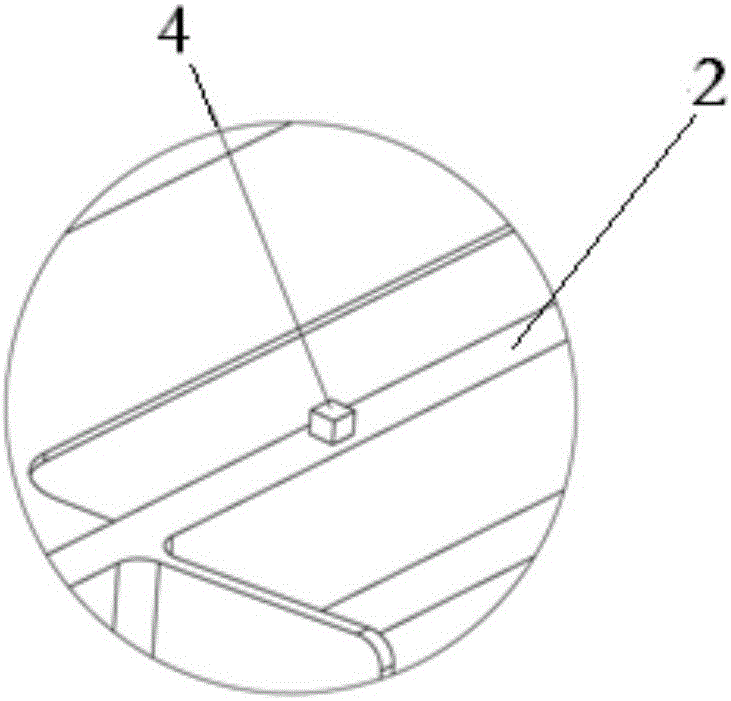 Numerical-control processing method for aircraft wall plate part with complex structure