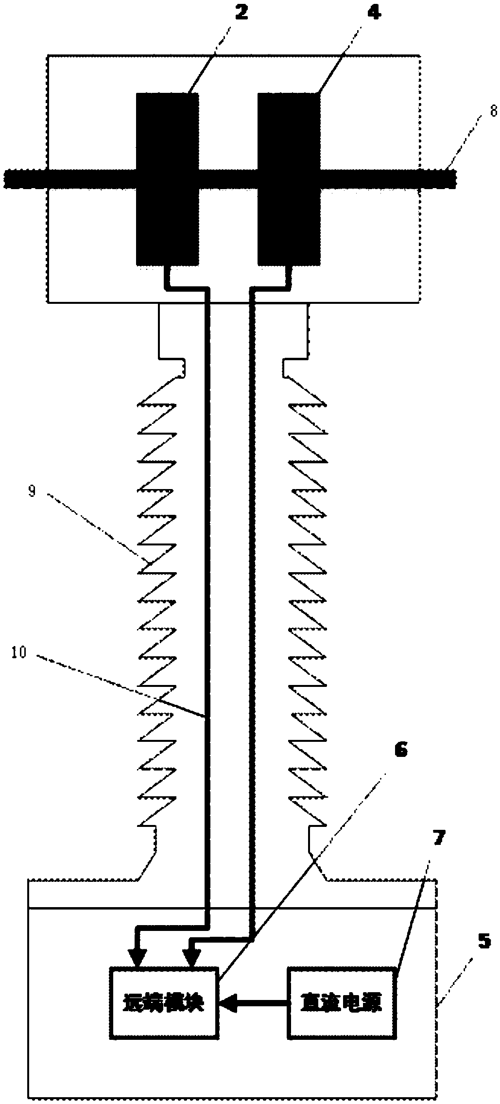 Double-channel mutual calibration electronic current transformer based on air core coil