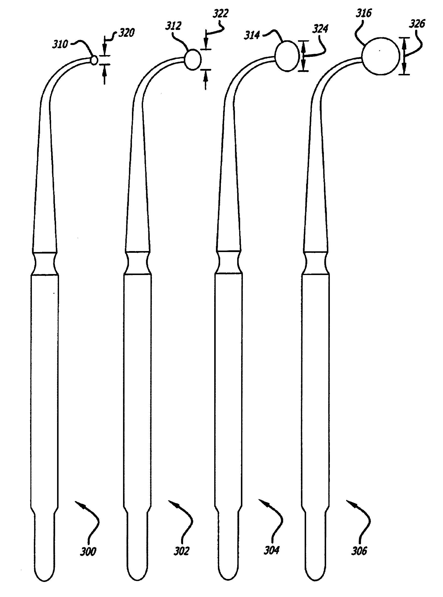 System, method and apparatus for locating, measuring and evaluating the enlargement of a foramen