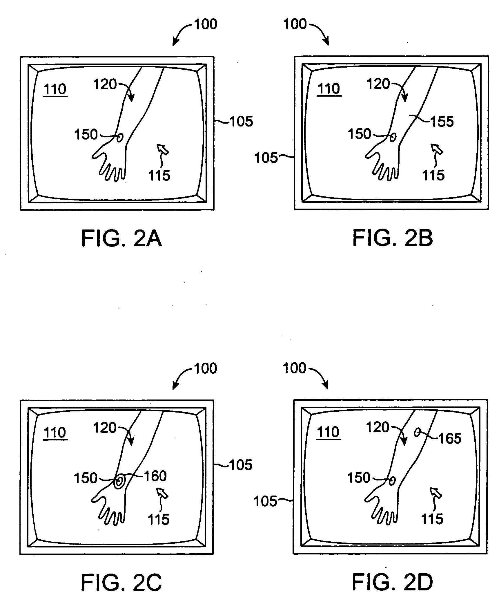 Haptic interface for palpation simulation