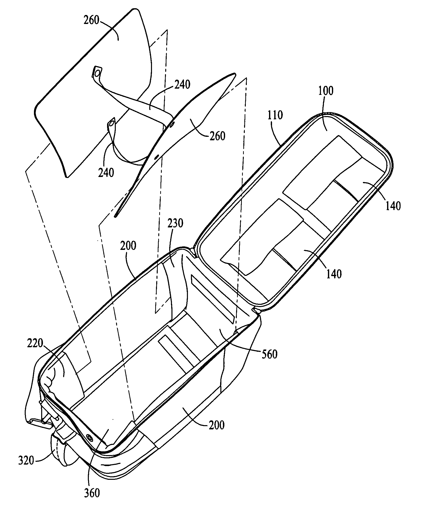 Collapsible utility bag and advertising vehicle