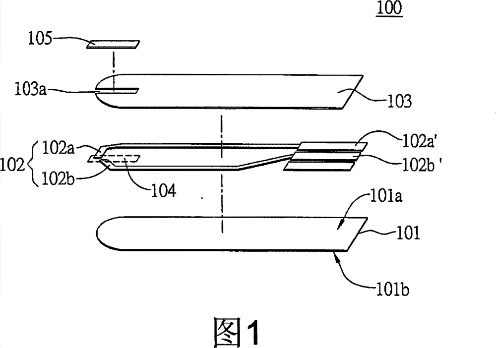 Method for hemachrome or hematocrit detection by electro-chemistry method, and detection test piece thereof