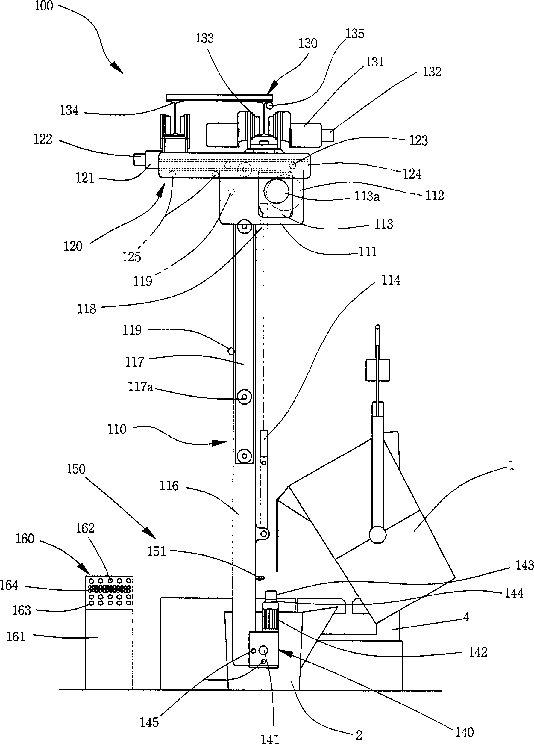 Metal automaitic casting device and method