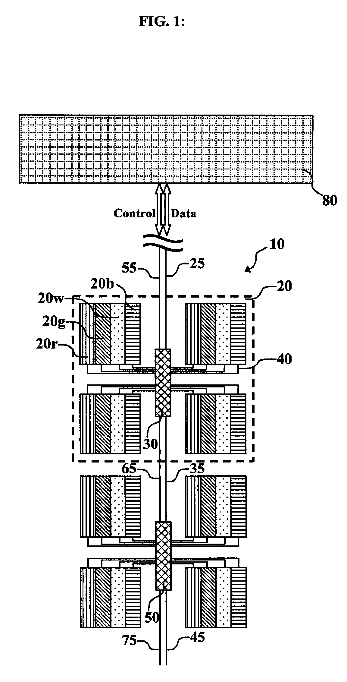 Tiled electronic display