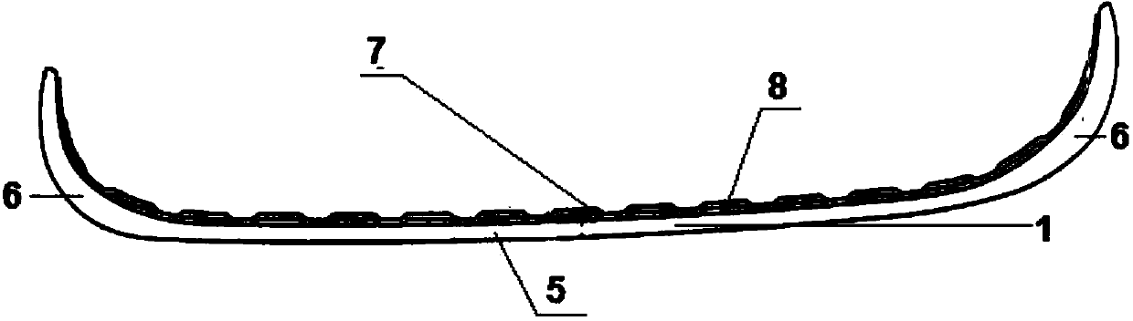 Skate frame and manufacturing method thereof