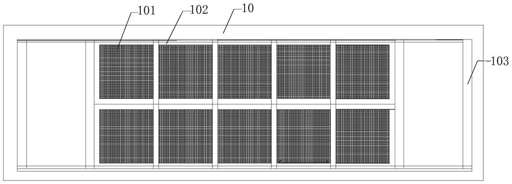 A mobile scanning dynamic filtration static sterilization system and method