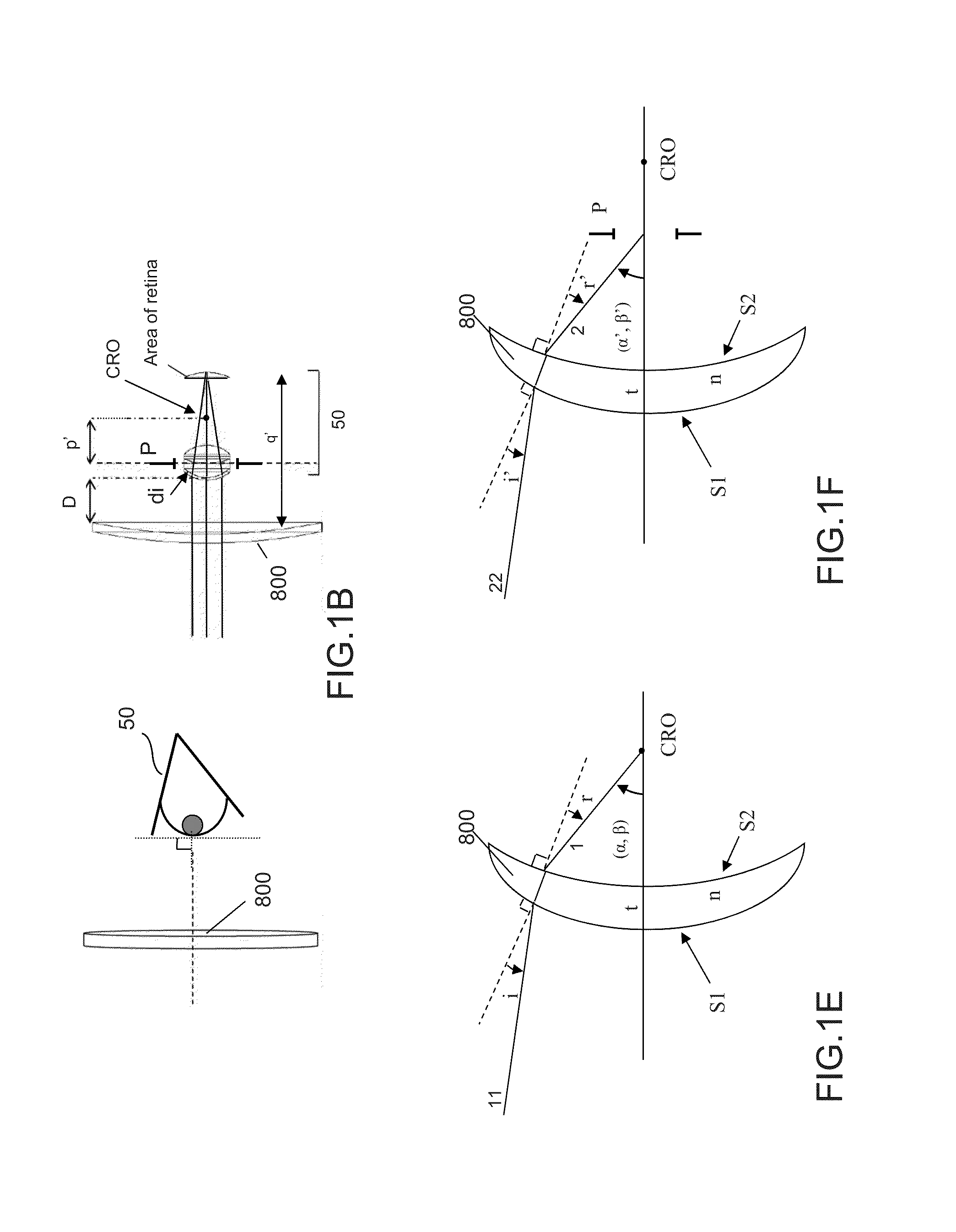 Method of determining the configuration of an ophthalmic filter