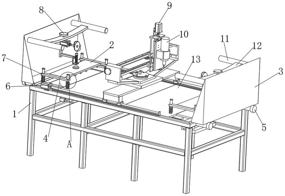 Laser drilling machine for glass product processing