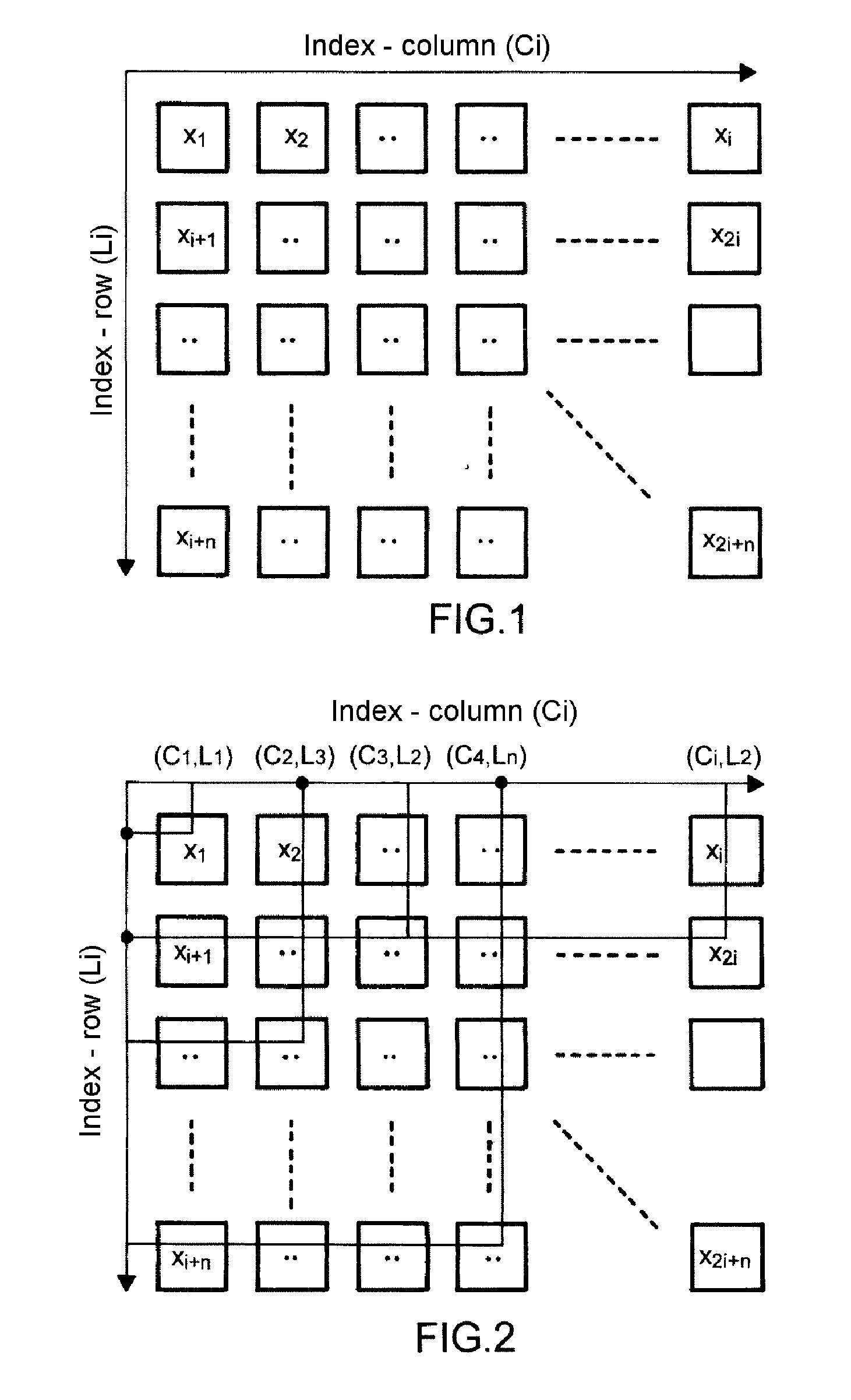 Method for exchanging keys by indexation in a multipath network