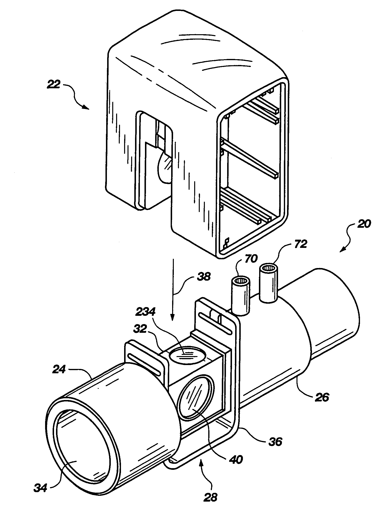 Multiple function airway adapter