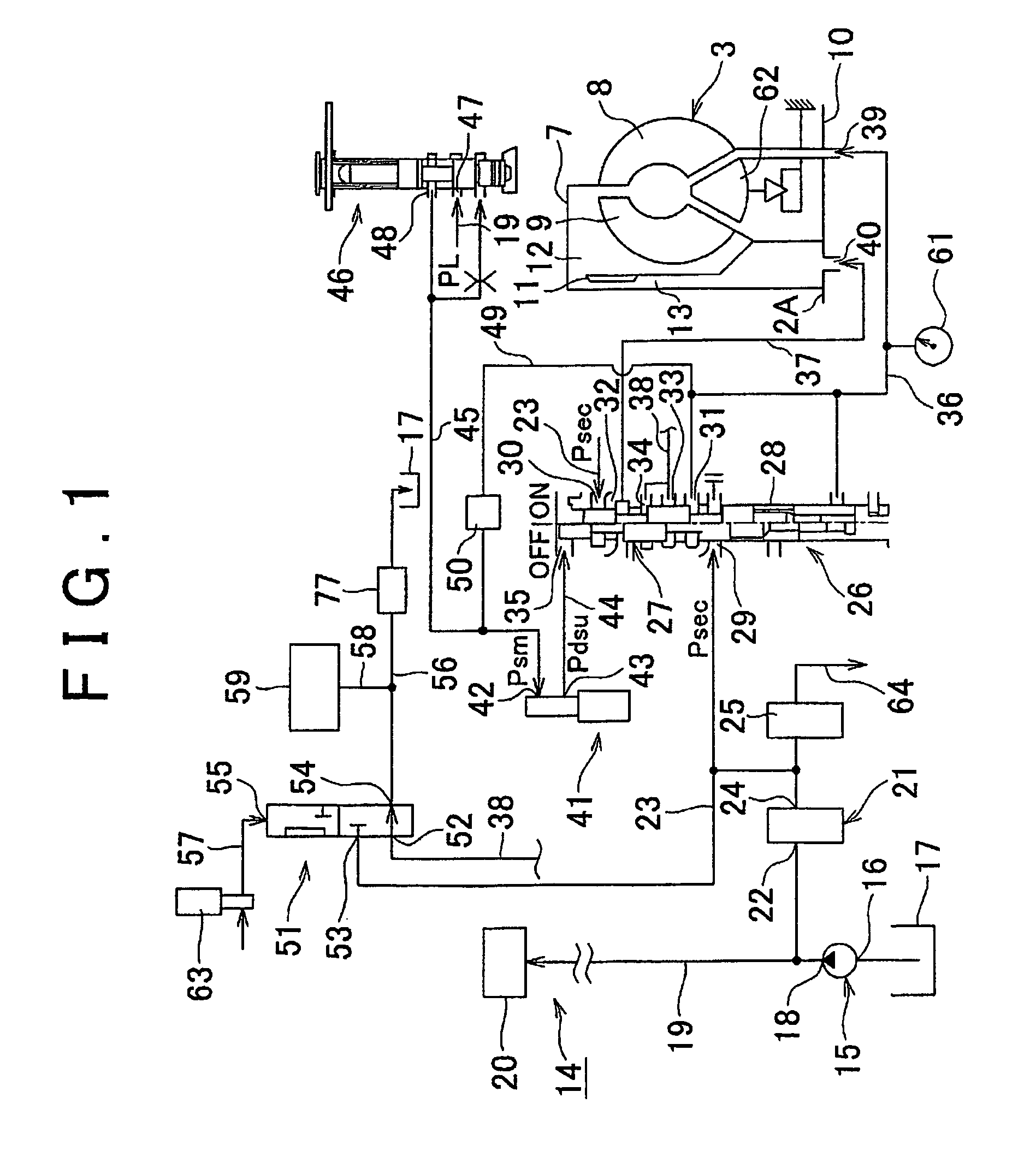 Hydraulic control apparatus