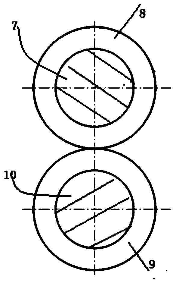 Experimental method for quickly measuring wheel-track adhesion-creeping curve