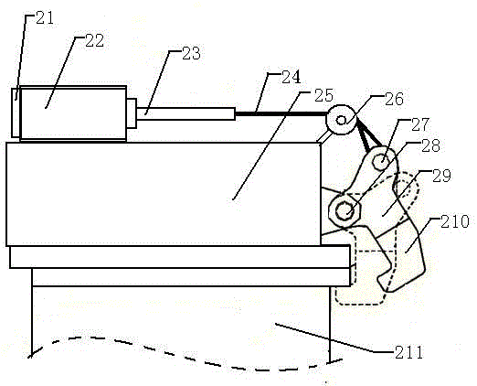 Special mold replacement apparatus of cold core box core ejecting machine