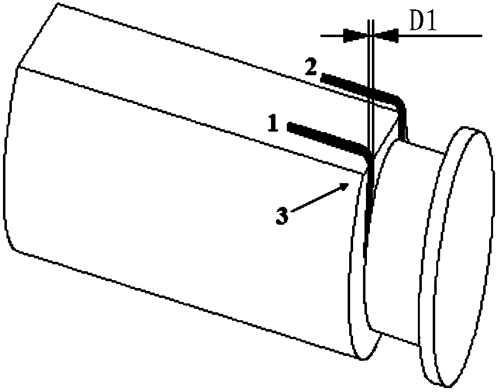 Coil assembly structure and magnetoelectric crankshaft speed sensor