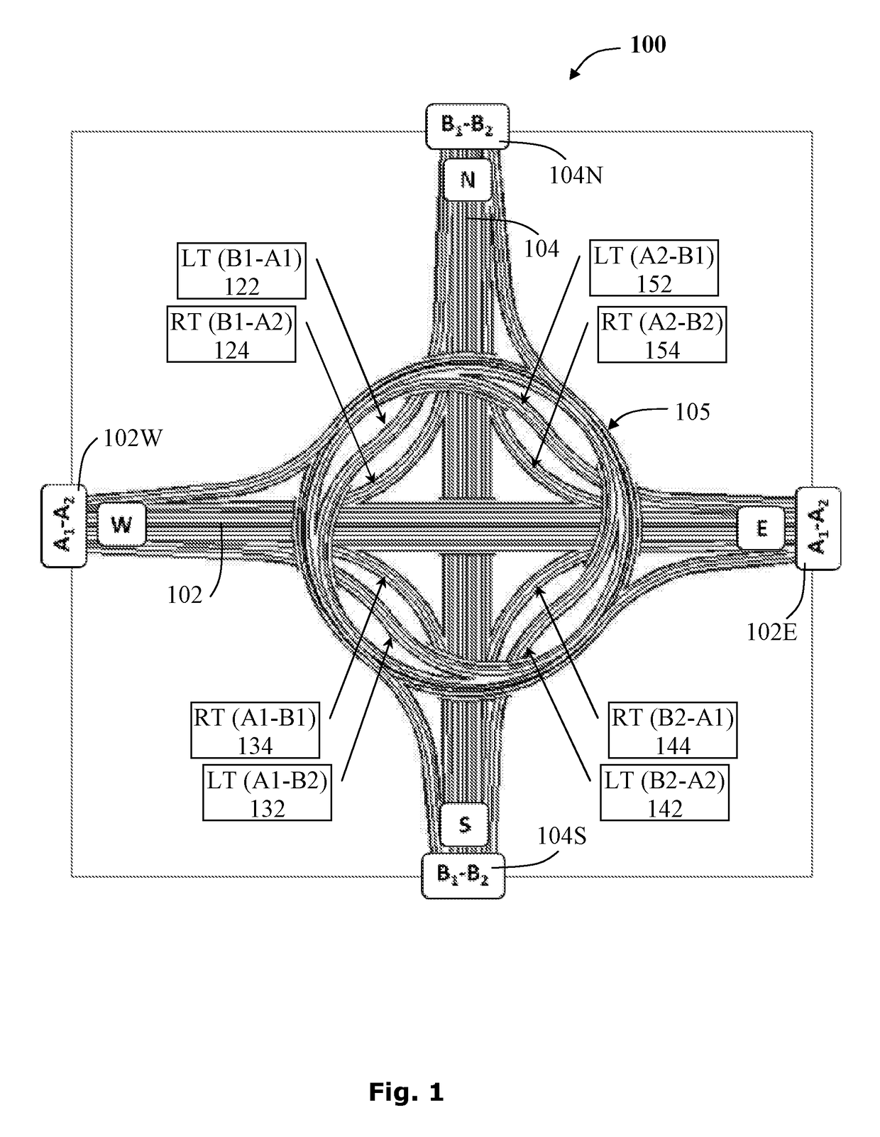 Spiral ring full road interchange system