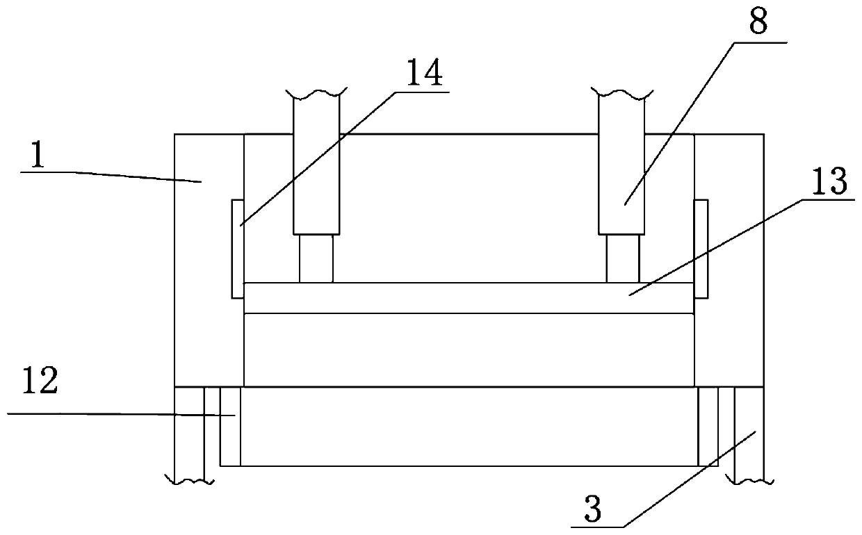 Gluing device for plywood processing