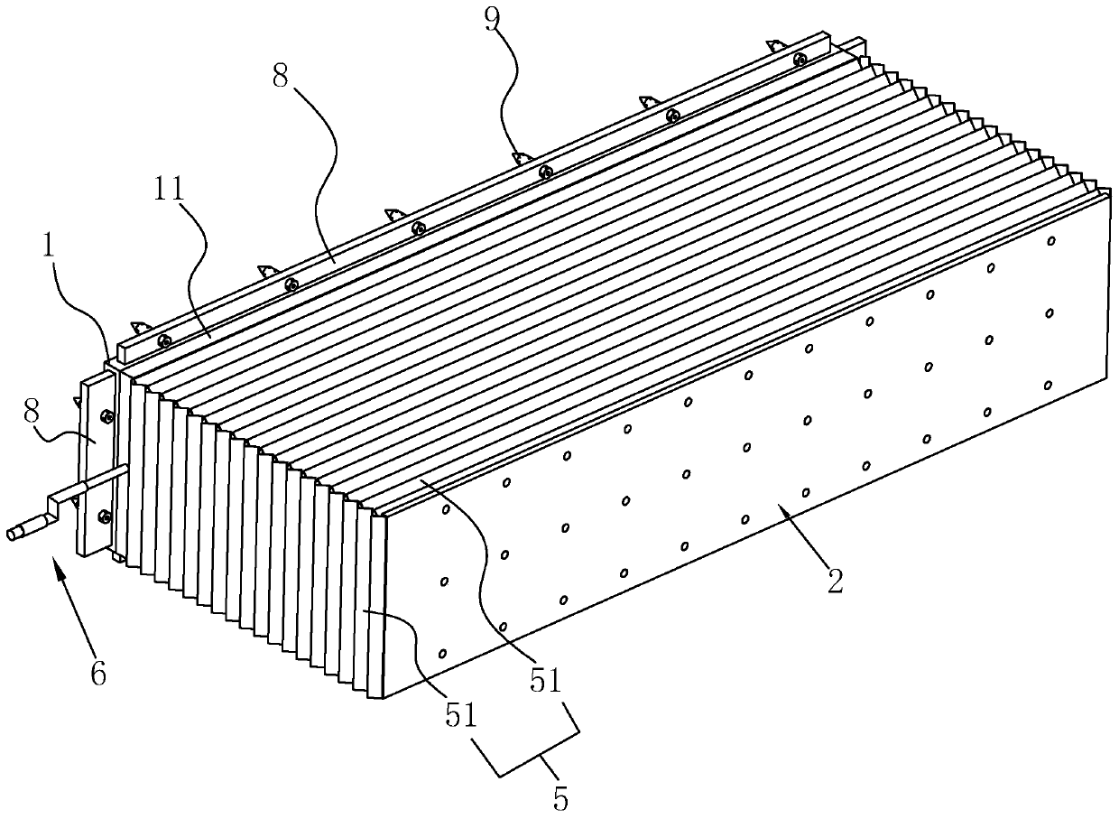 Sound absorption component capable of adjusting sound absorption frequency