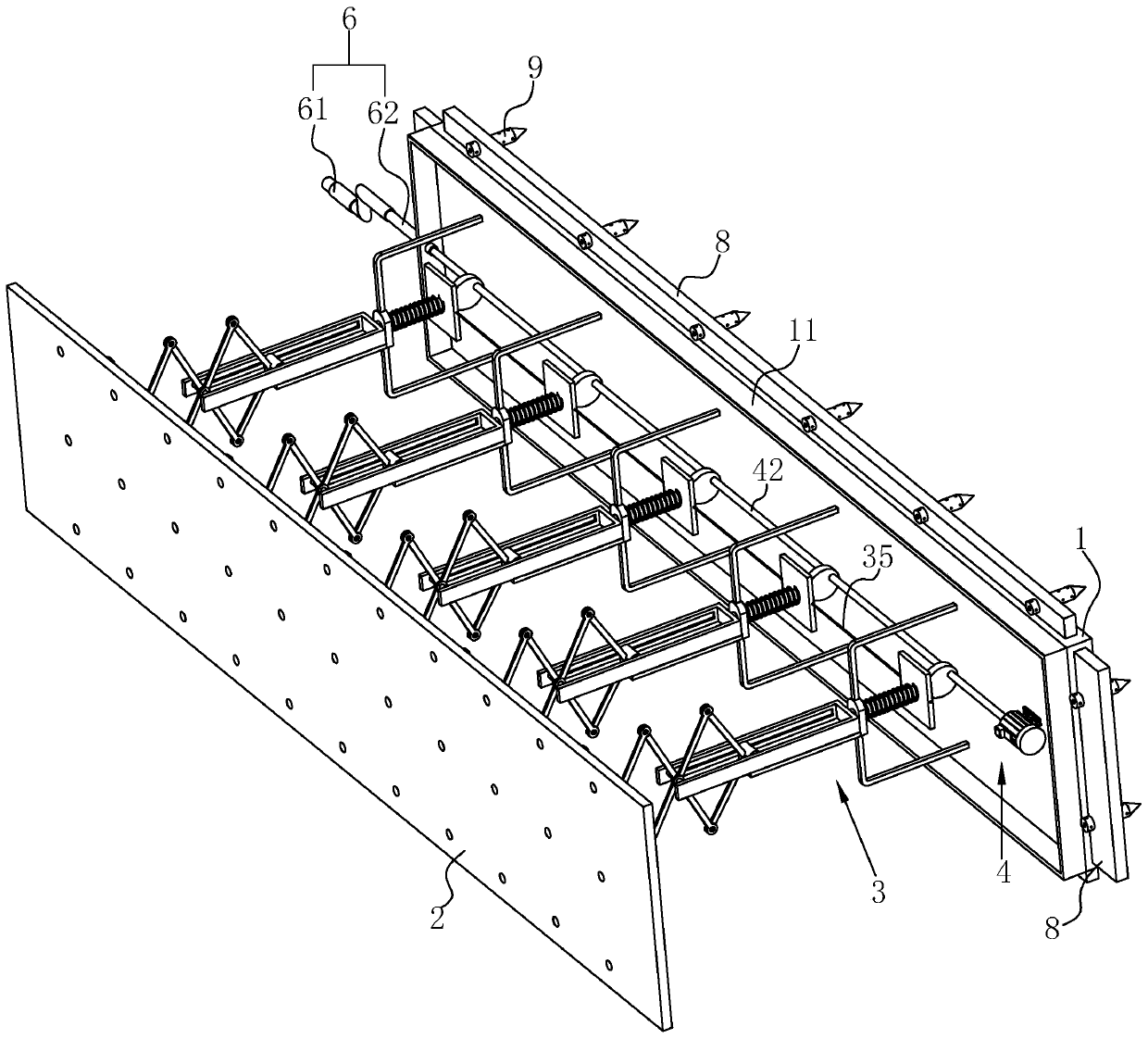 Sound absorption component capable of adjusting sound absorption frequency