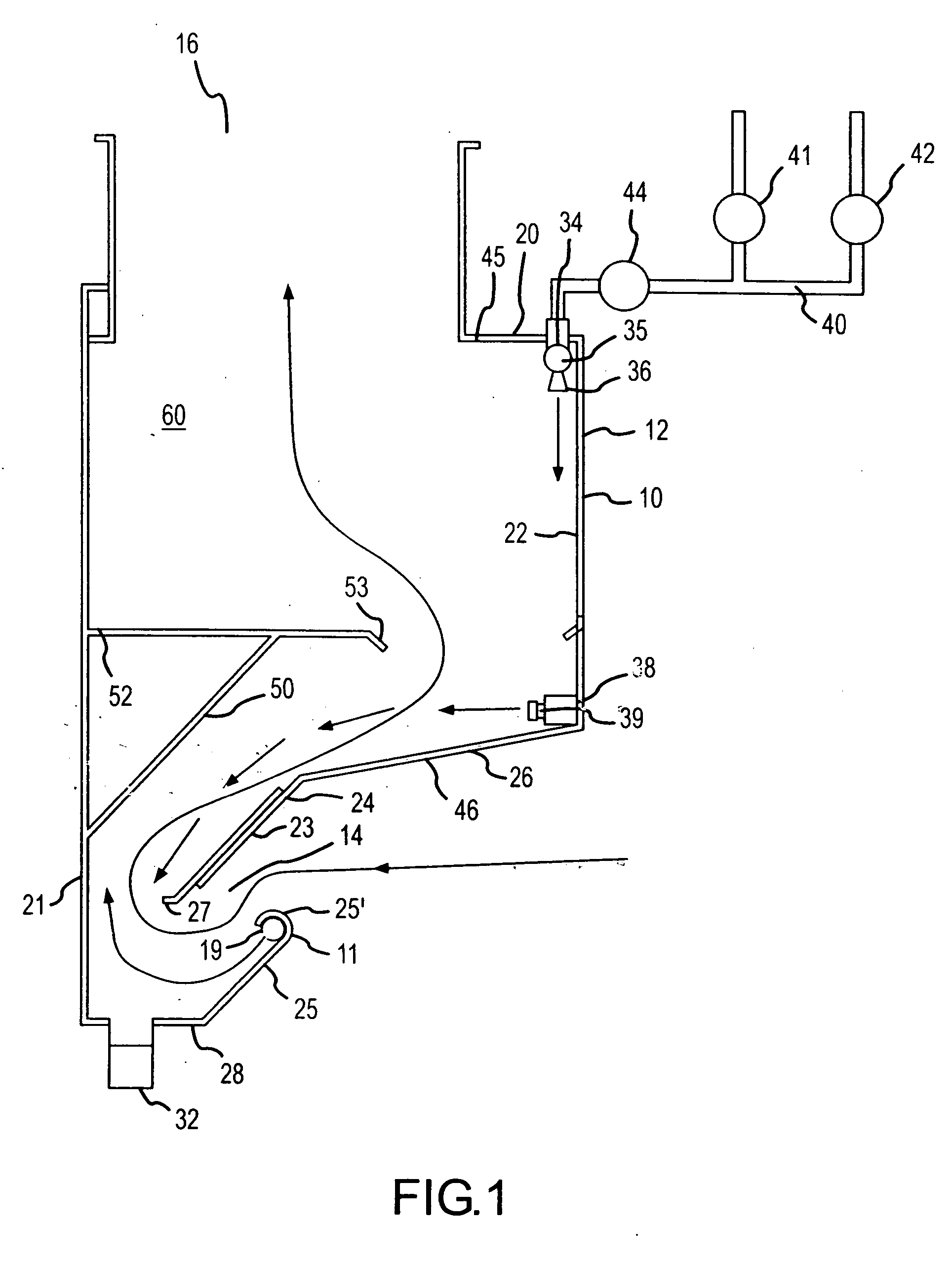 Method and apparatus for removal of grease, smoke and odor from exhaust systems