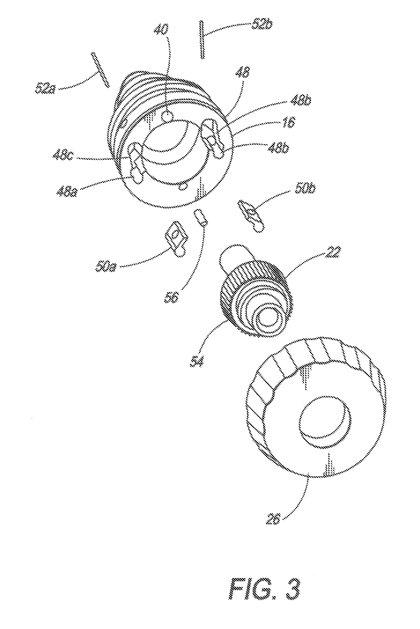 Coupling device with configurable actuator