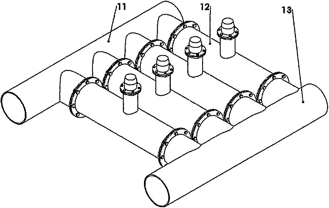 A near sound field ultrasonic reactor