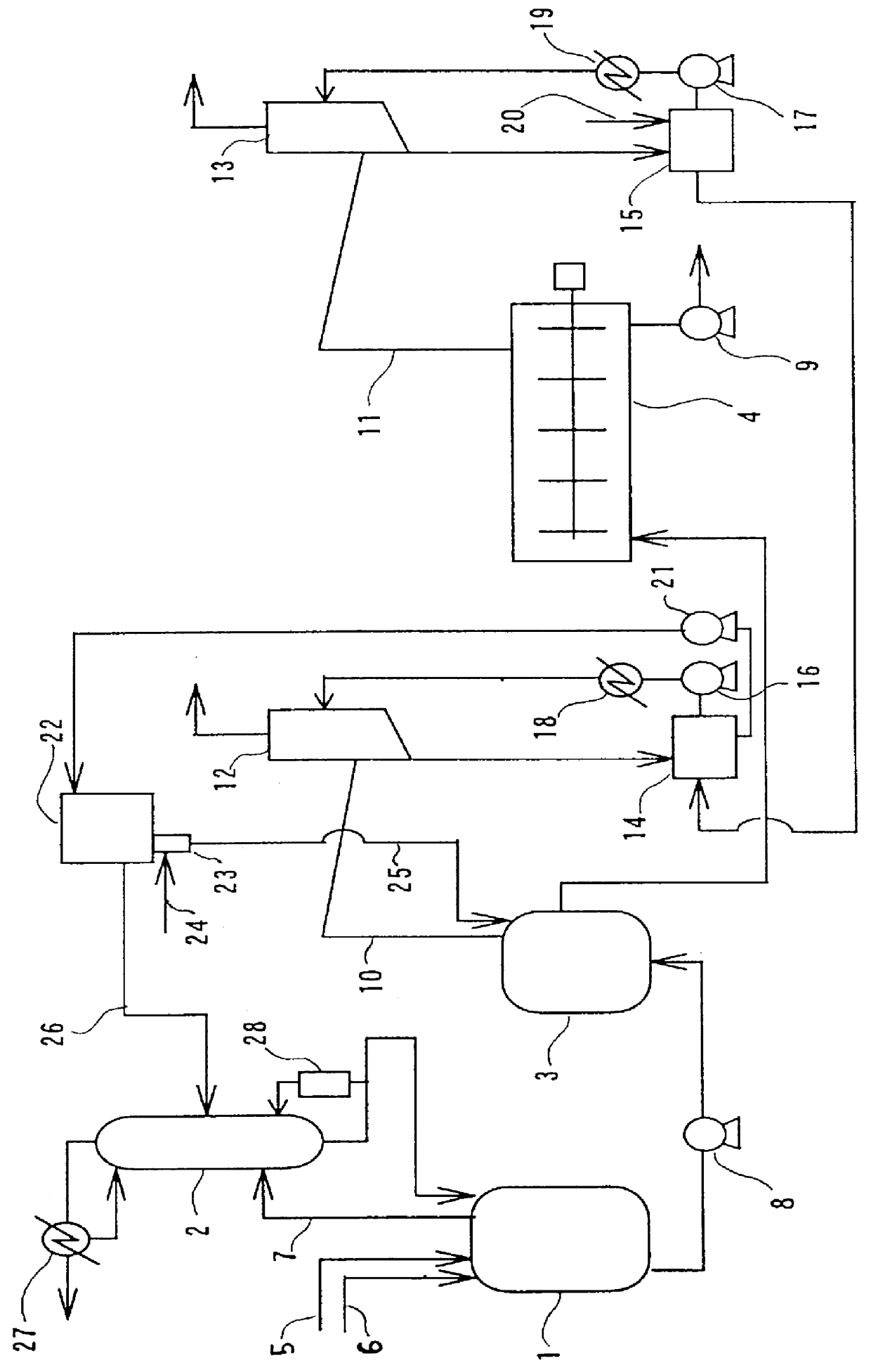 Process for continuously producing polyesters