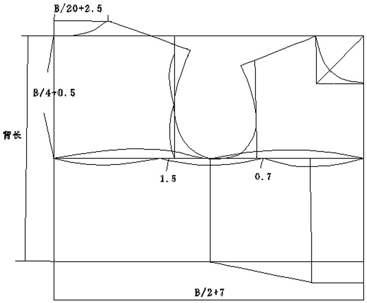 Method for making paper version of baby jumpsuit