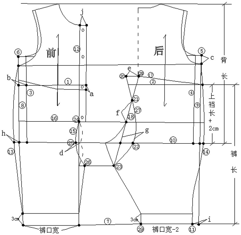 Method for making paper version of baby jumpsuit