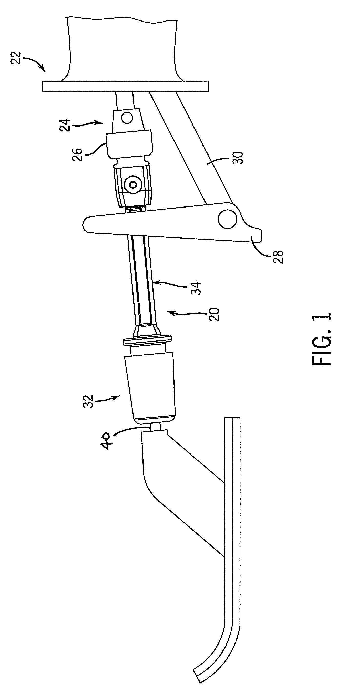 Attachment system with a removable and replaceable tongue for use with a reciprocating driver