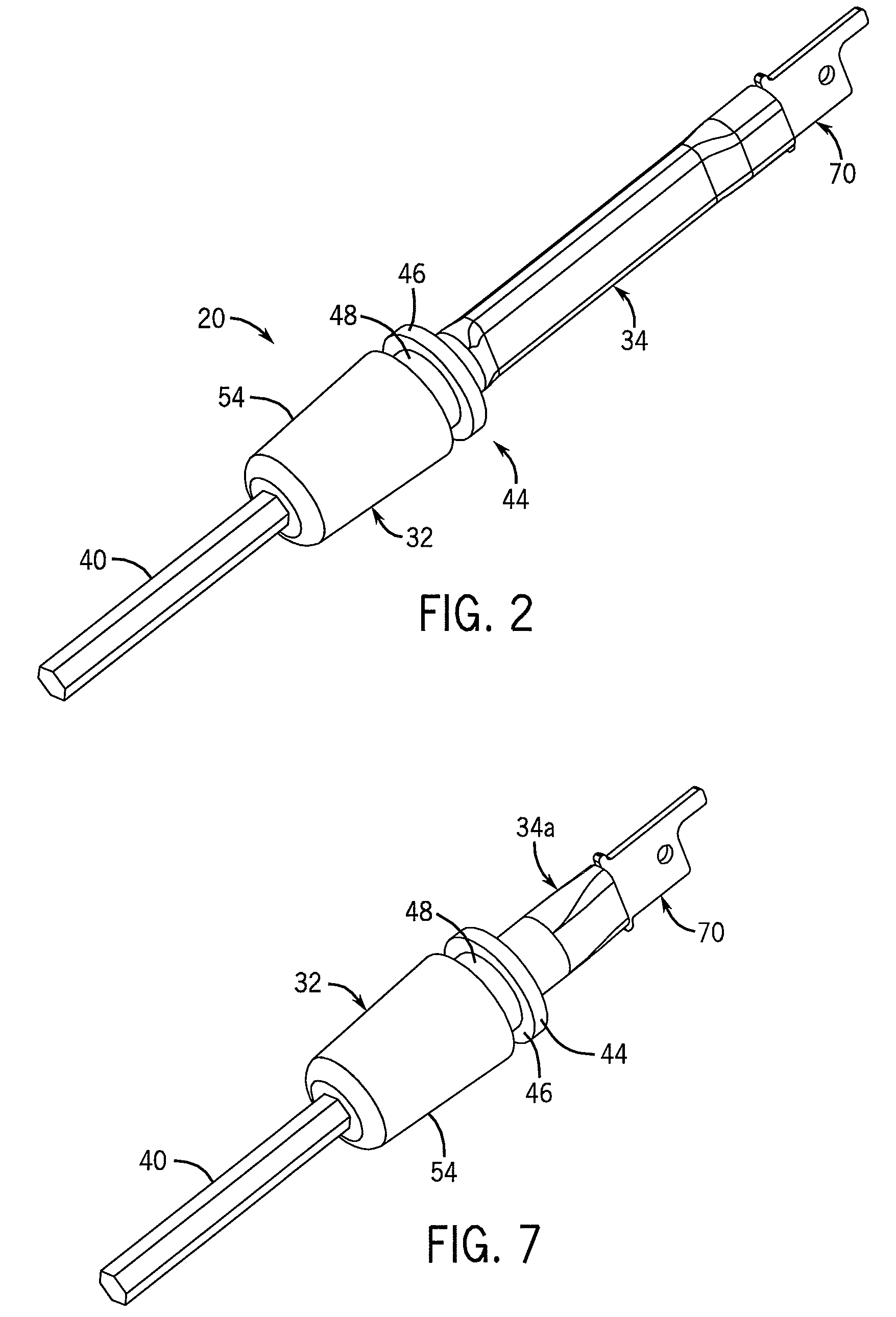 Attachment system with a removable and replaceable tongue for use with a reciprocating driver