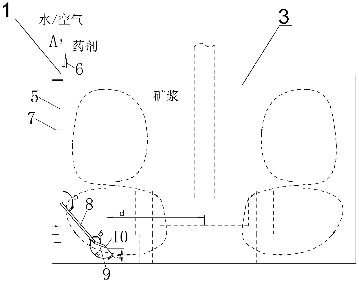 Device and method for quickly dispersing medicament