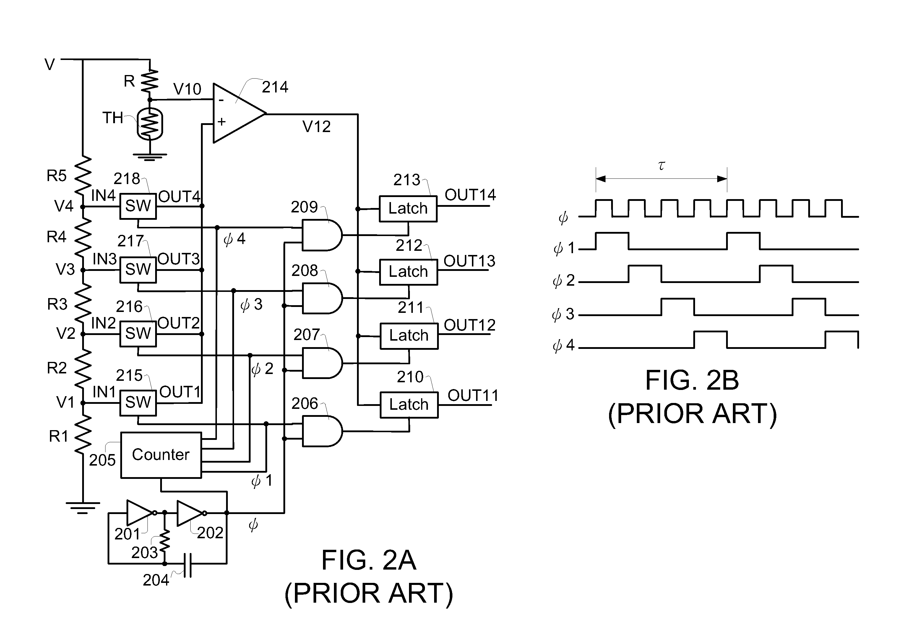 Temperature detecting device and method