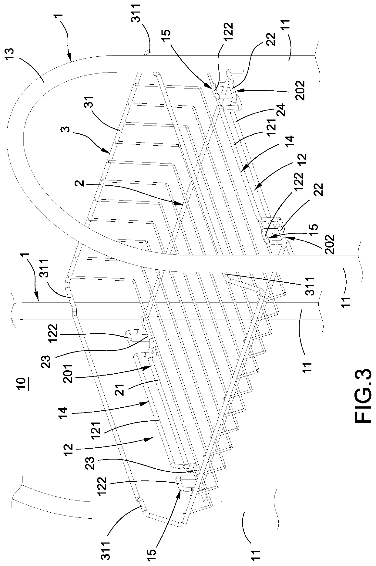 Combinative shelving unit