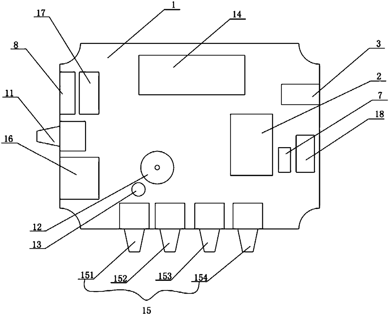 Air conditioner start and stop control device