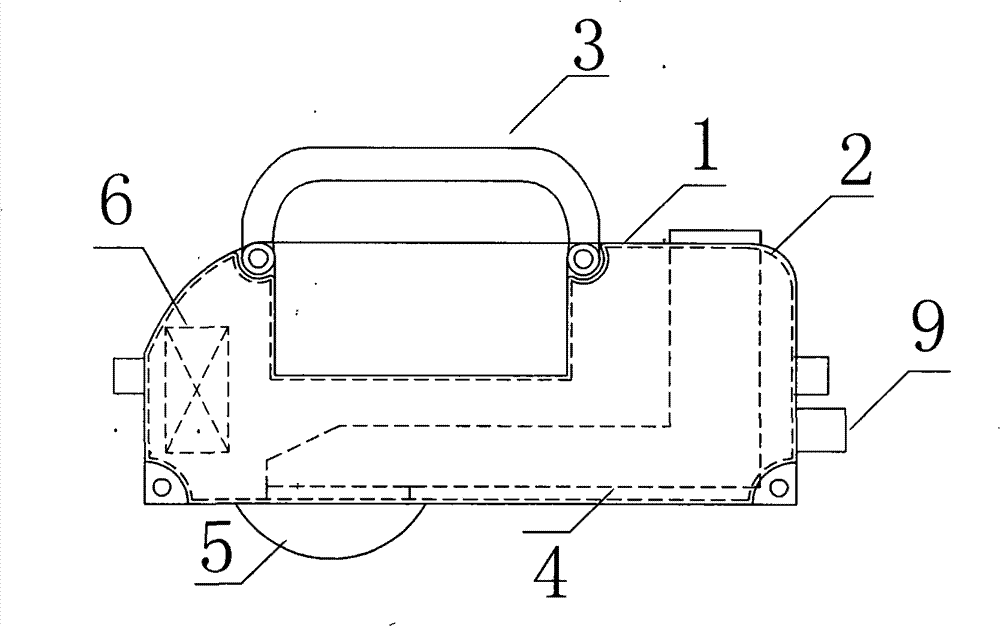 Dual-power mechanically-balanced notching and cutting method and multifunctional notching machine