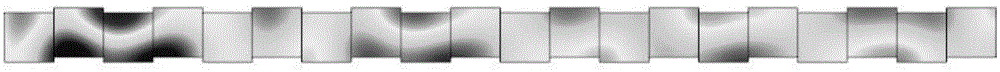 Composite waveguiding structure broadband unidirectional silencer