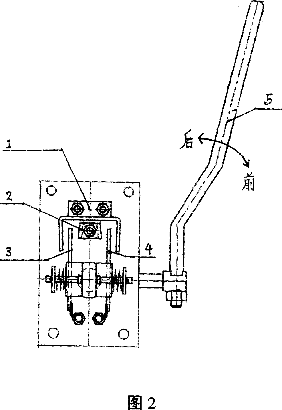 High-current low-voltage DC electromotor control switch