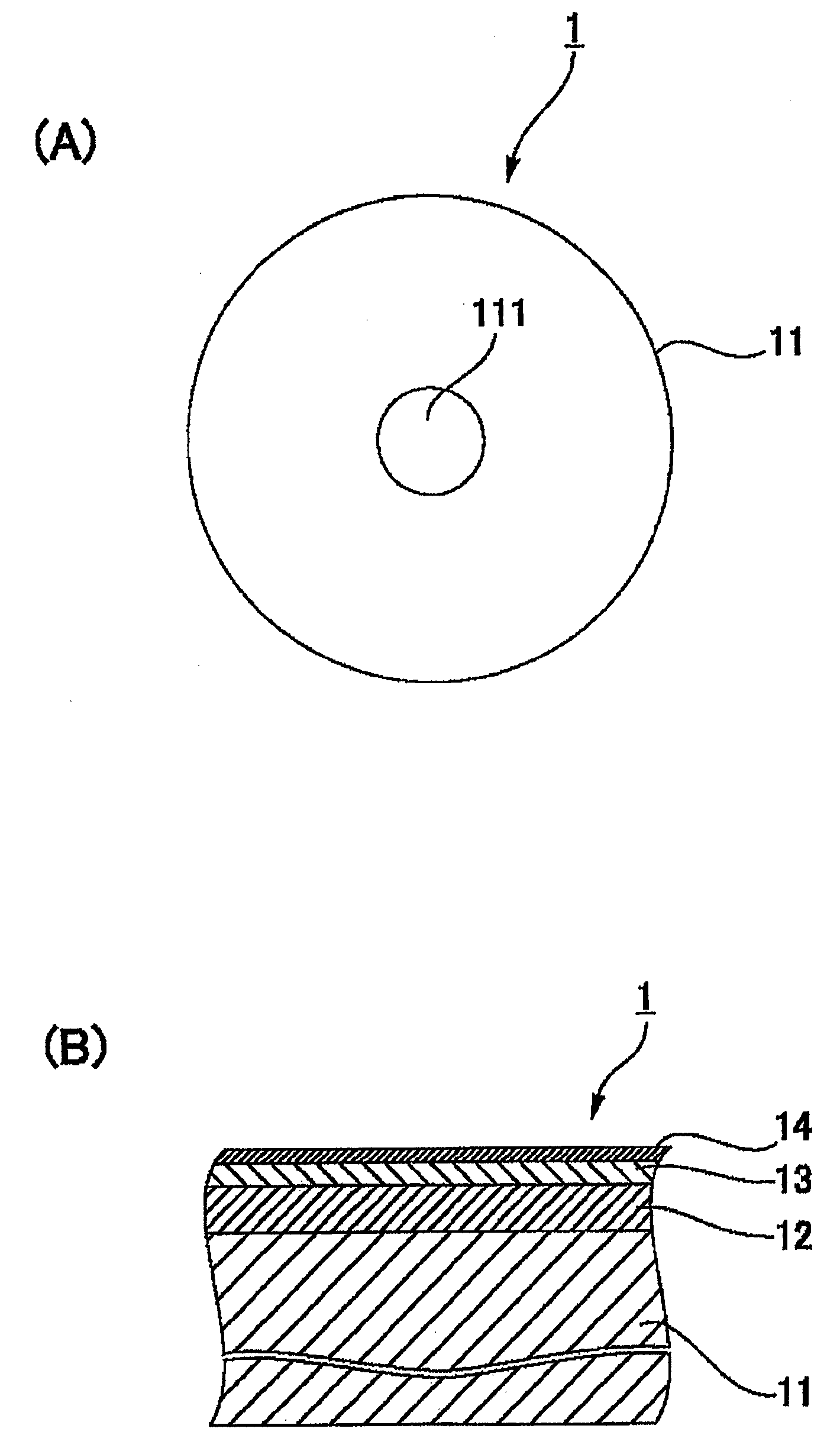 Magnetic recording disk and method for manufacture thereof