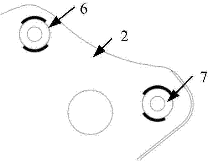 Vehicle seat with energy absorbing structure