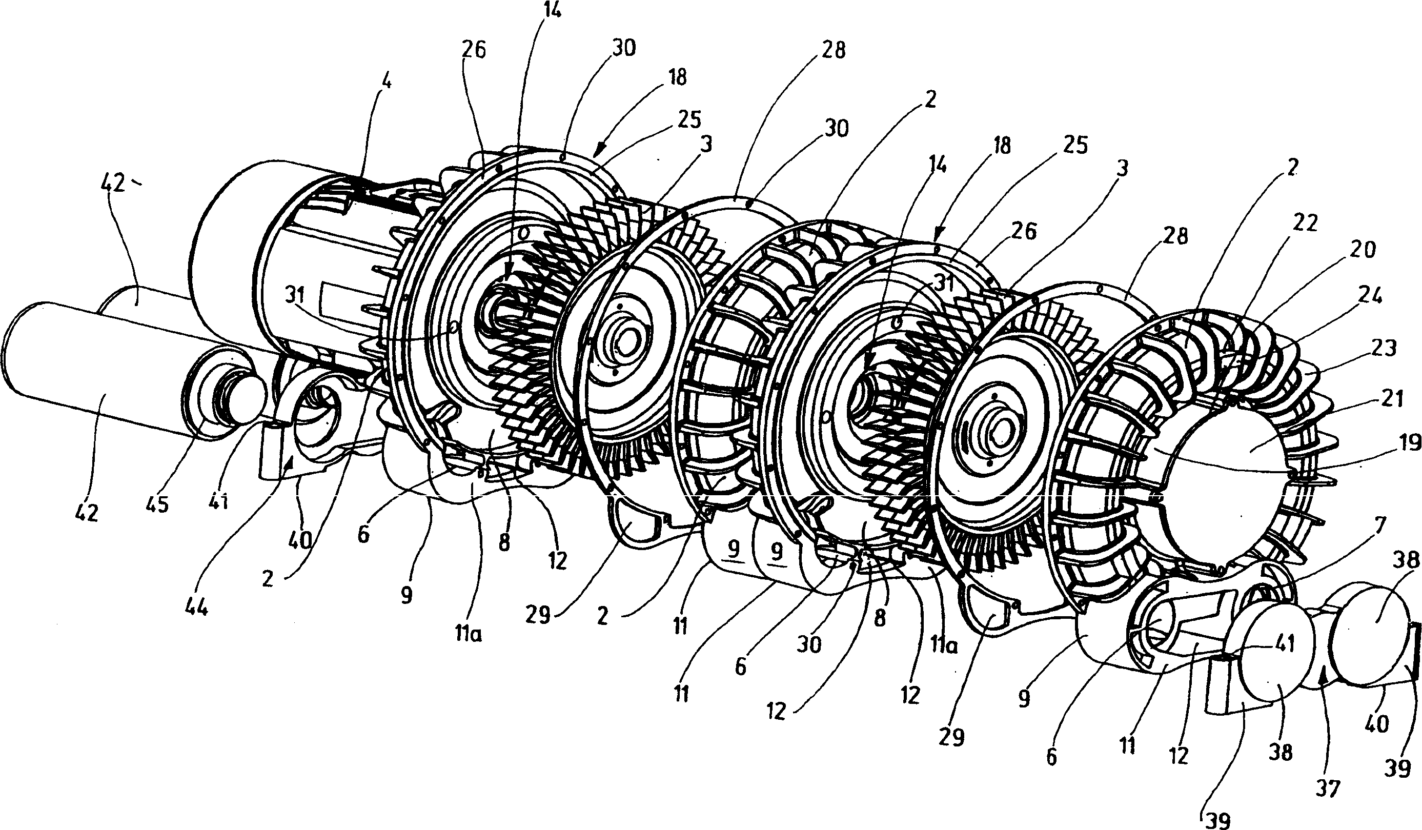 Side channel compressor