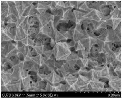 Photothermal seawater desalination film made of metal organic framework material