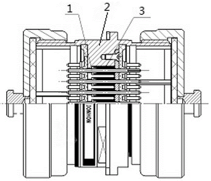 Sealed optical fiber connector