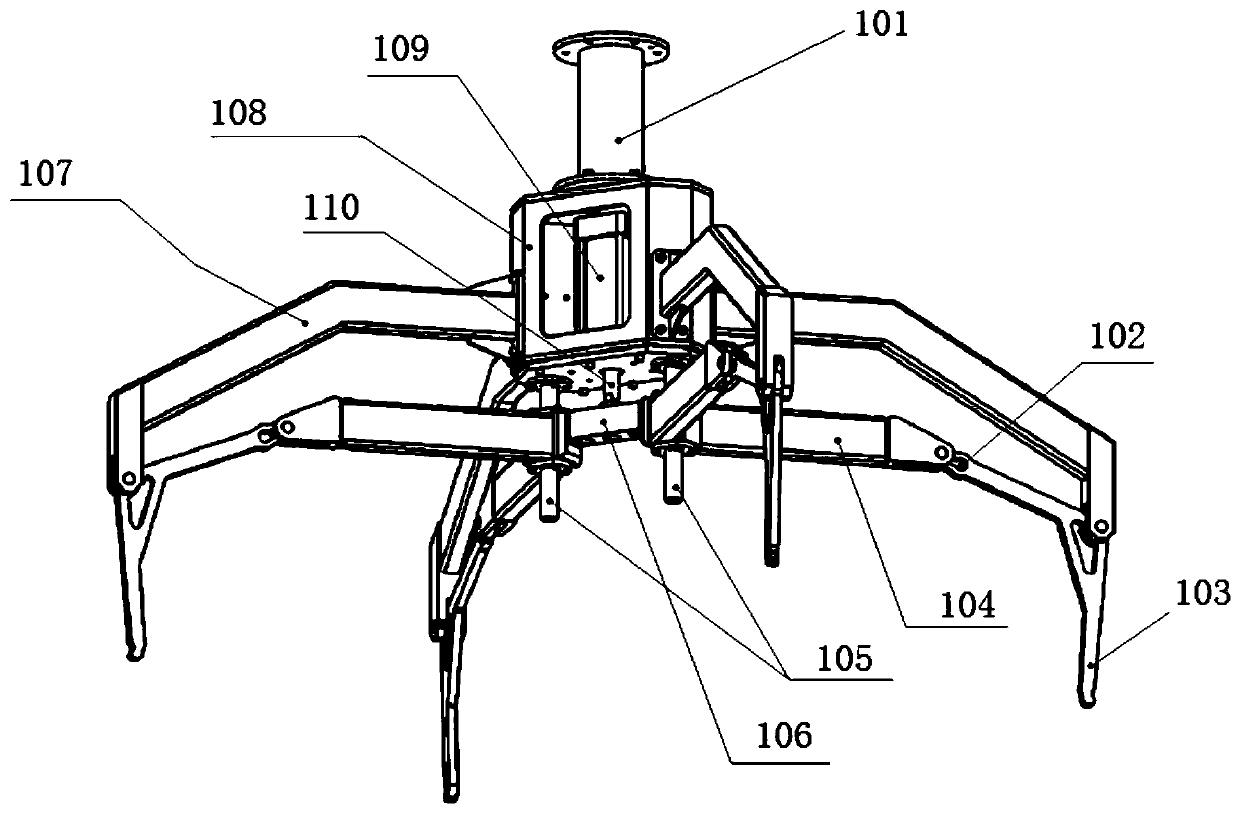 Disassembling and assembling device of corner clamping plate positioning and tensioning device