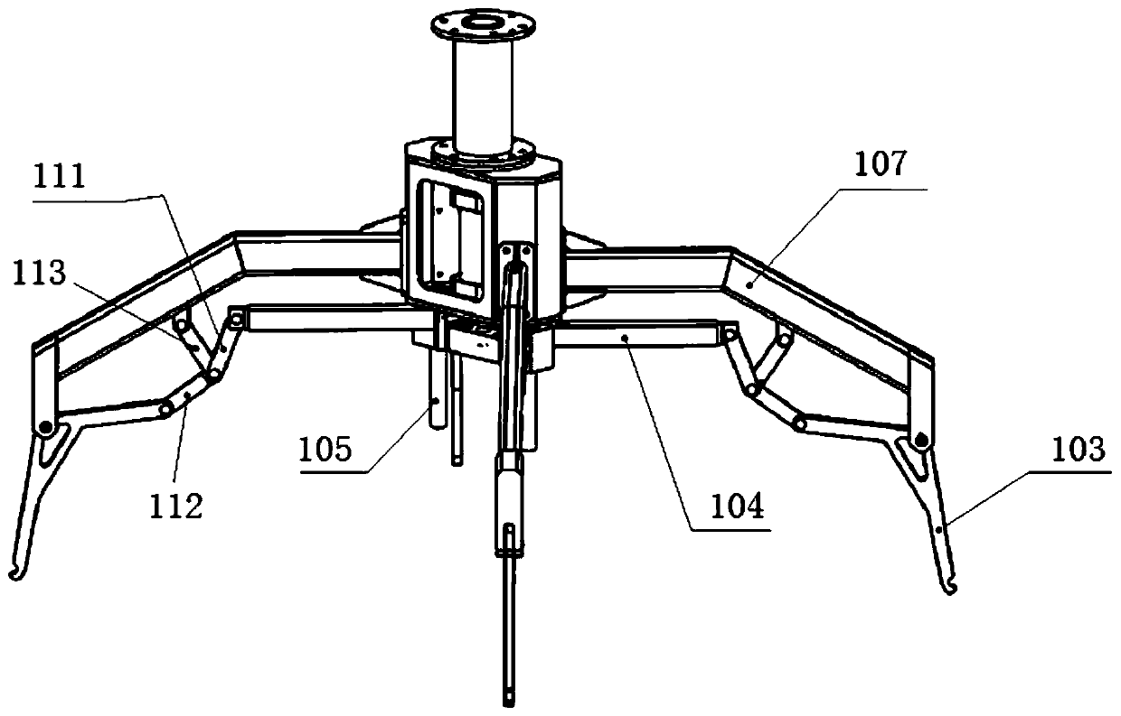 Disassembling and assembling device of corner clamping plate positioning and tensioning device