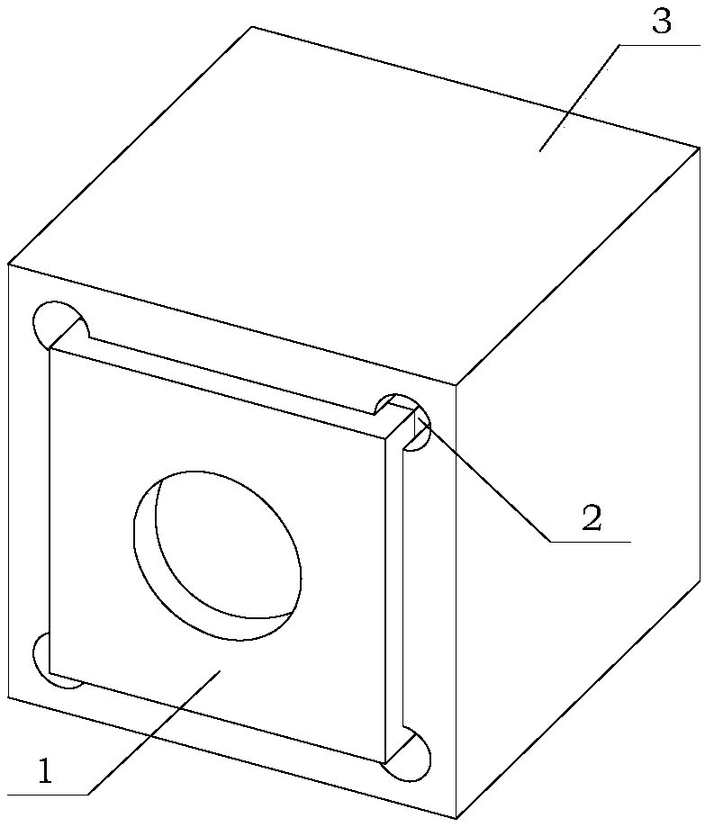 Absolute pressure fiber fabry-perot silicon carbide heat-resistant aviation pressure sensor